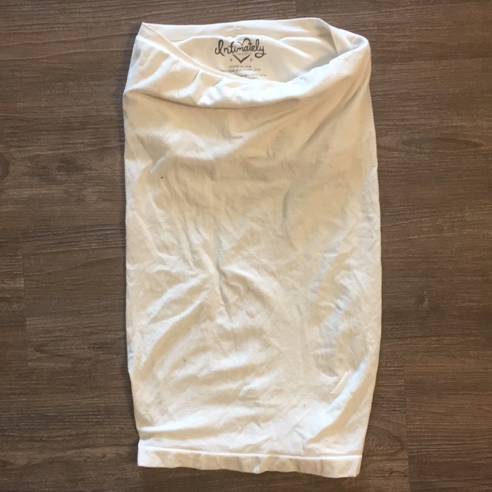 Free People Tube top with shelf bra